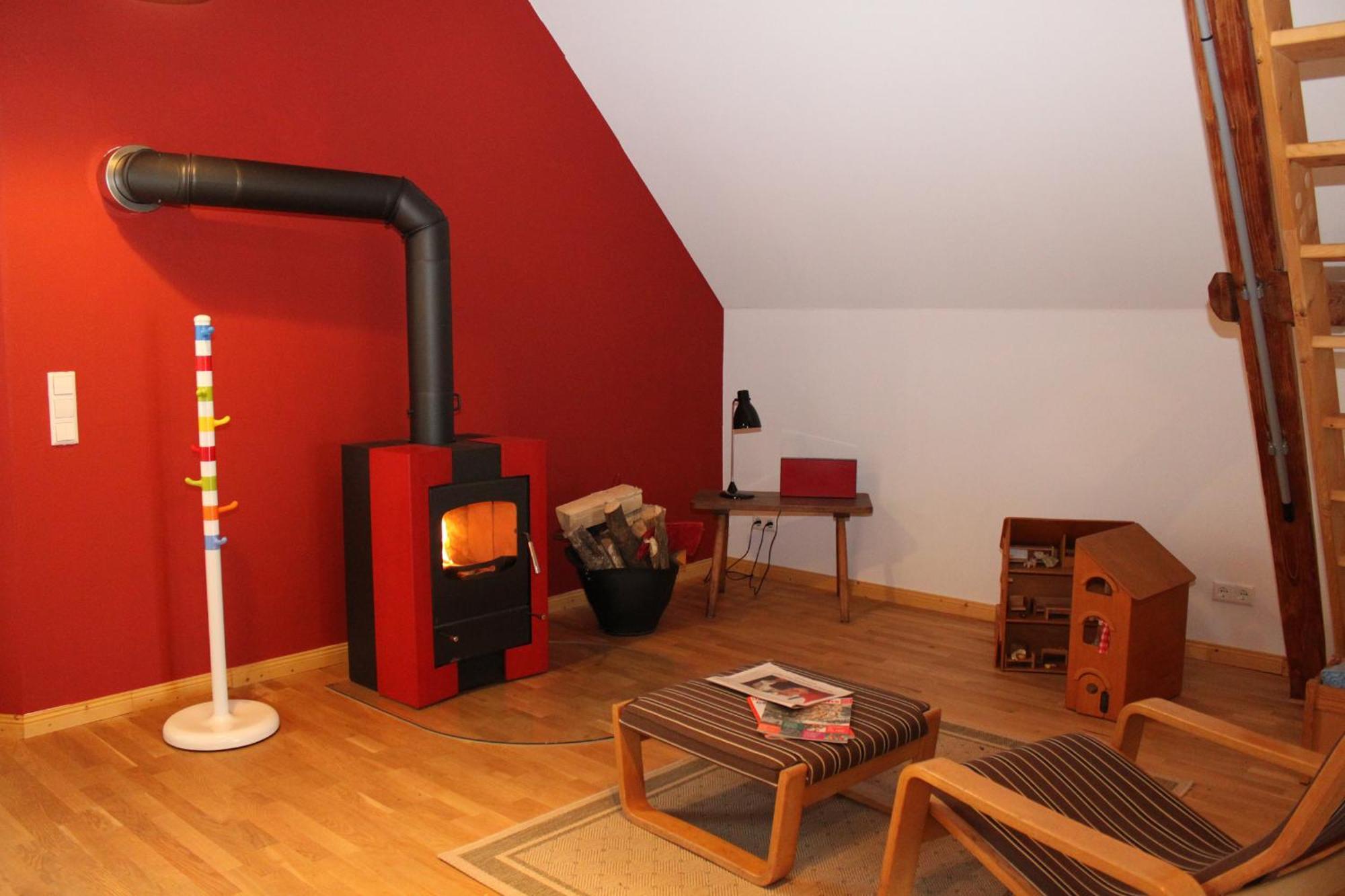 Ferienwohnung Auf Der Ruebenburg Barnsen Exteriör bild