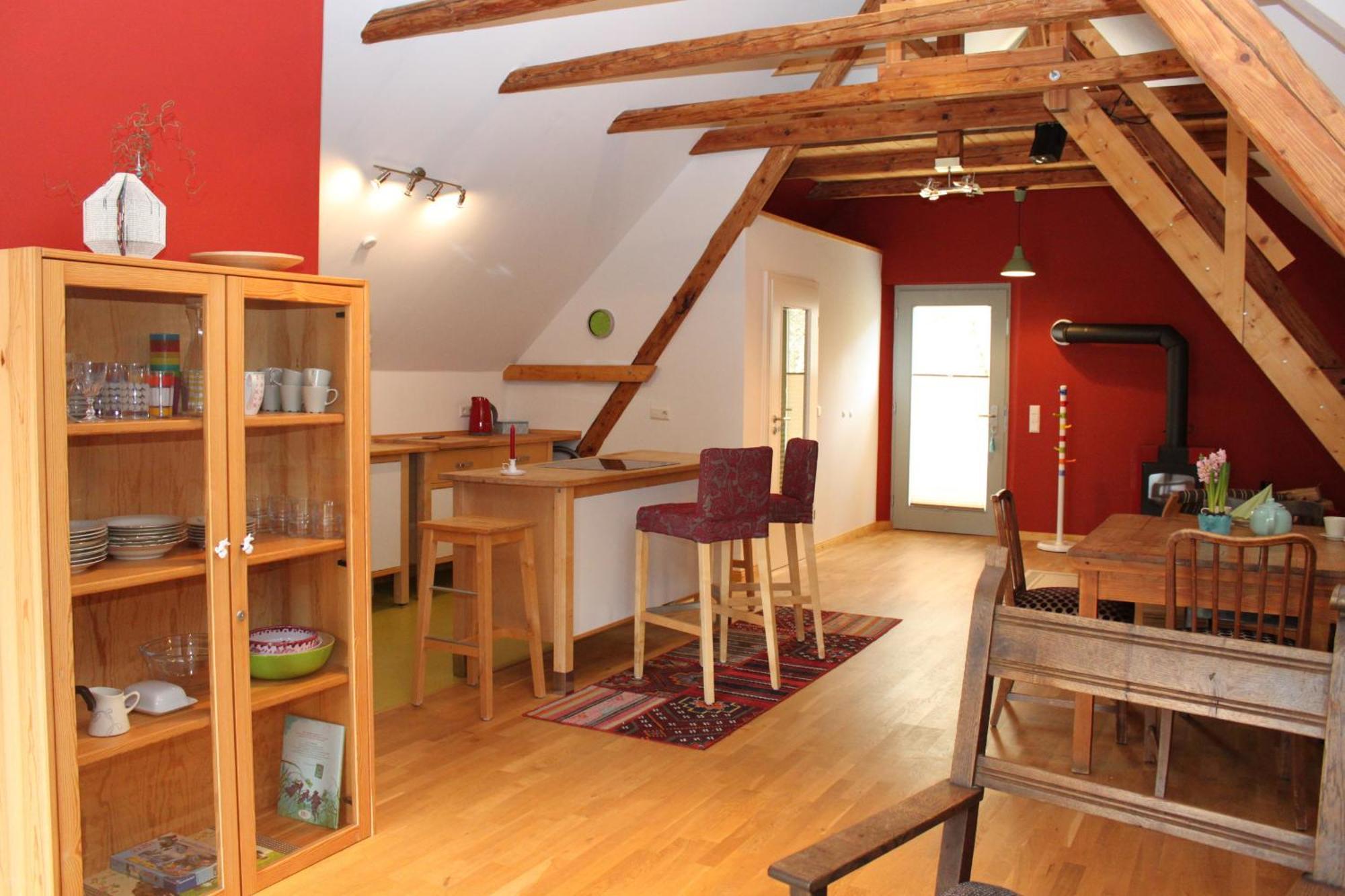 Ferienwohnung Auf Der Ruebenburg Barnsen Exteriör bild
