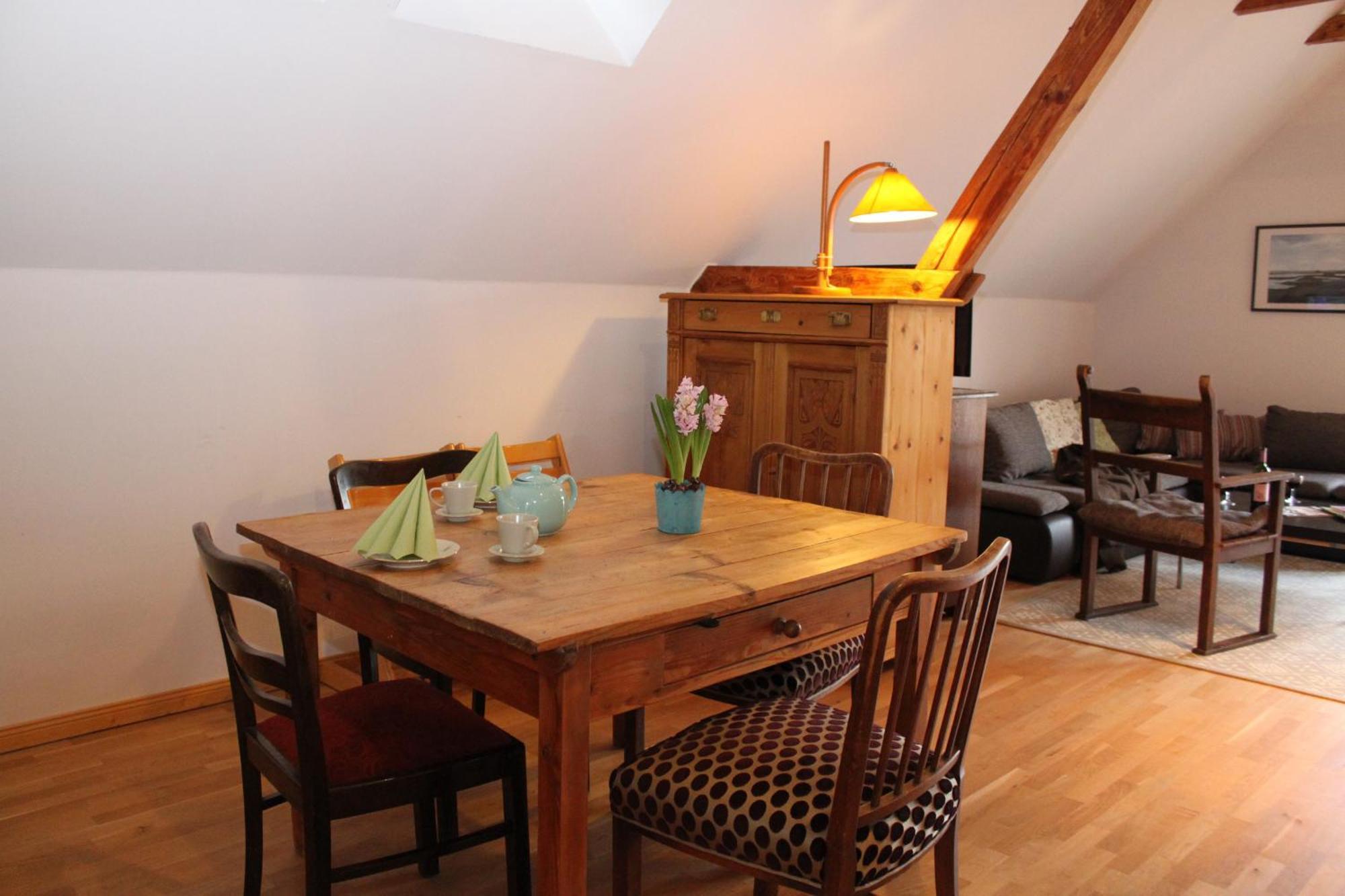Ferienwohnung Auf Der Ruebenburg Barnsen Exteriör bild